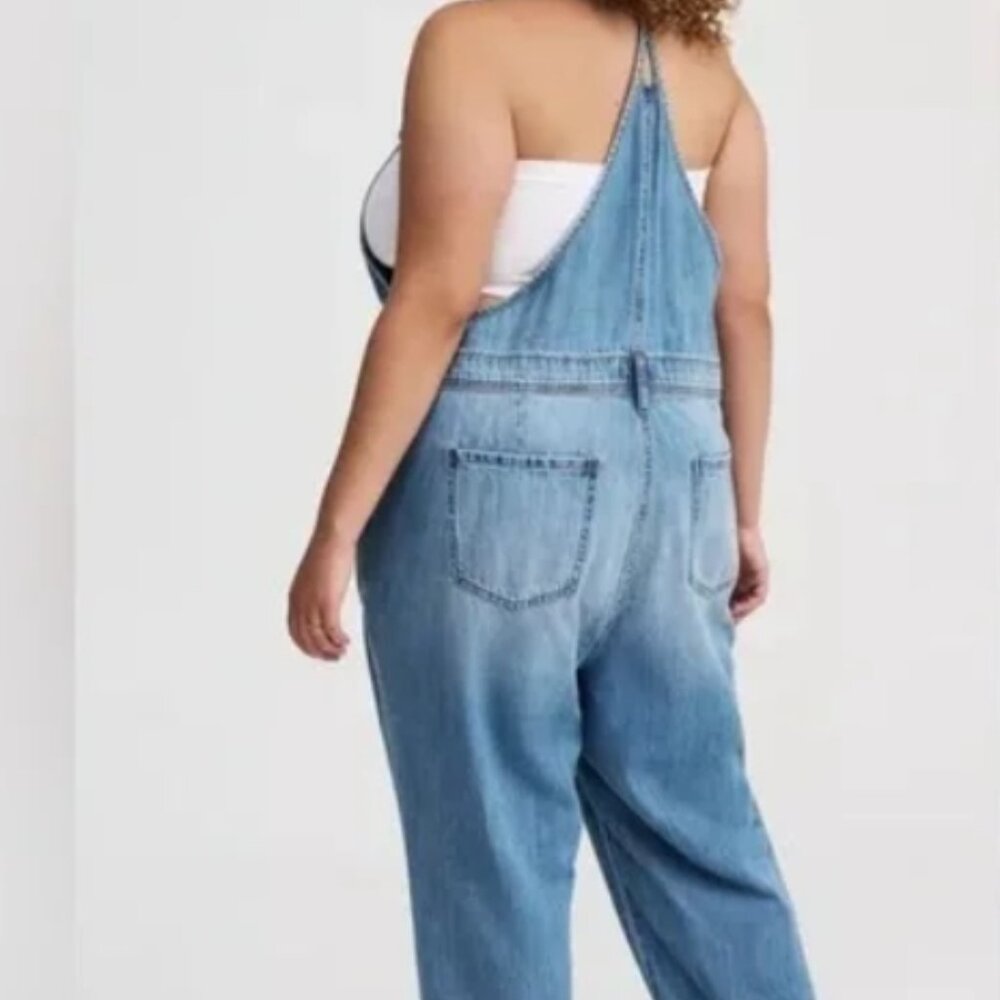 Torrid Button Front Overalls 18 - Picture 10 of 10